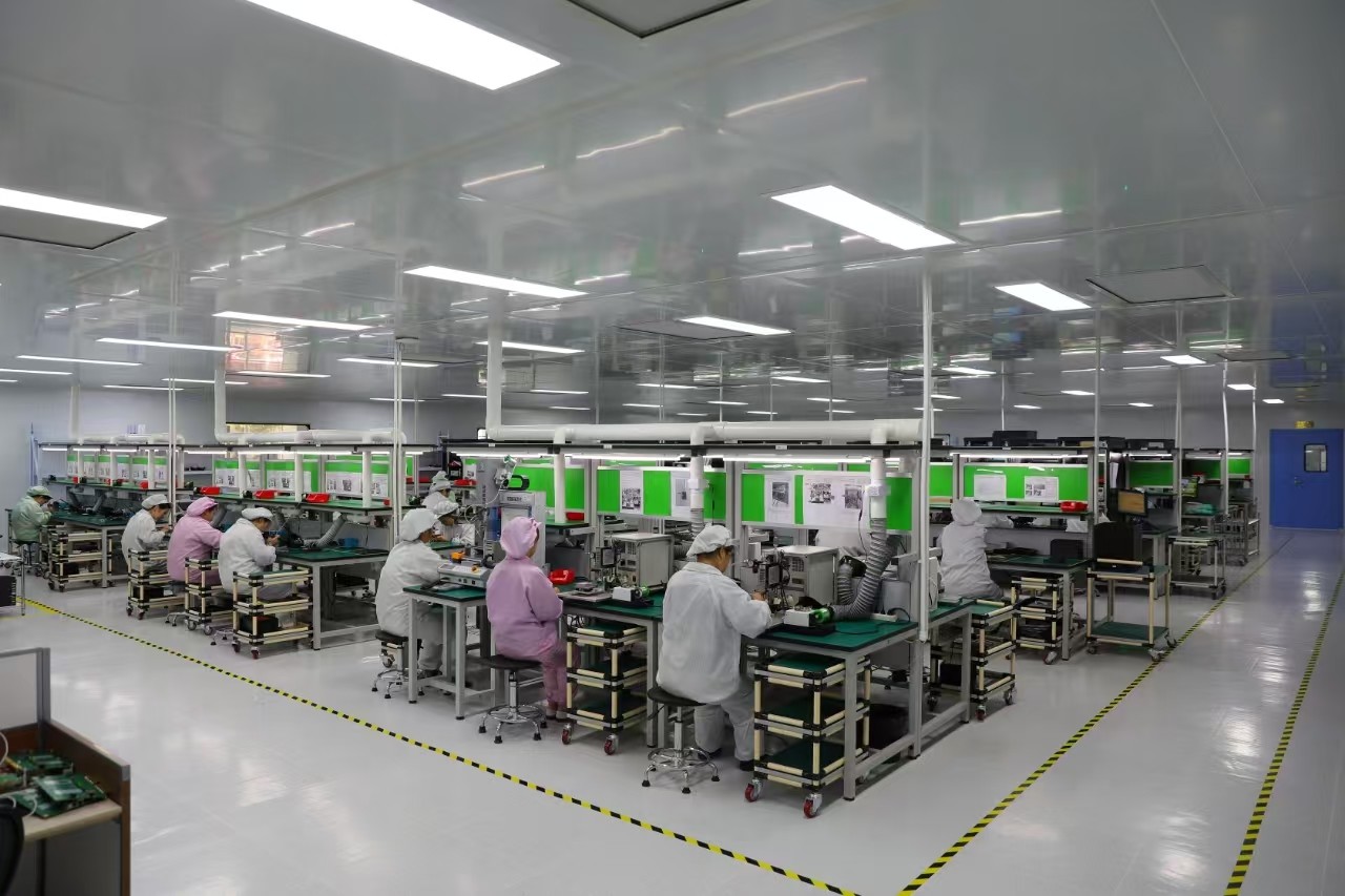 Wuhan The One Micro Technology Co., Ltd. linea di produzione in fabbrica