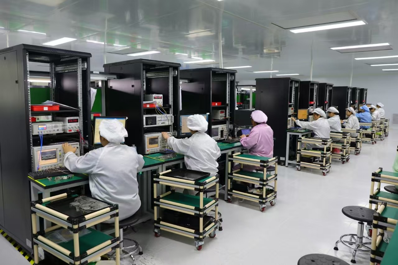 Wuhan The One Micro Technology Co., Ltd. linea di produzione in fabbrica