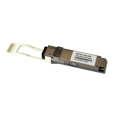 Trasmettitori a fibra ottica QSFP28-100G-ZR4 DDM Modulo trasmettitore QSFP28 compatibile 1310nm 80km Modulo ottico ZR4 LC