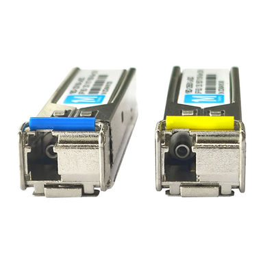 155M BIDI LC Connector Modulo ottico DDM WDM Simplex Modulo trasmettitore SFP per una distanza di trasmissione di 40 km su fibra SMF