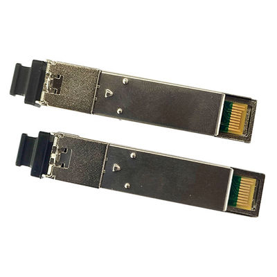 2.5G BIDI 20km 1310nm/1550nm SC Connector Modulo ottico DDM WDM Simplex Trasmettitore modulo SFP per il trasferimento di dati a velocità