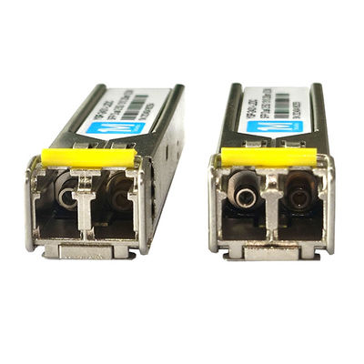 Comunicazione di rete 155M Duplex 60km 1550nm LC Connector DDM 100BASE SMF Fiber Optic Module SFP Transceiver in fiocco