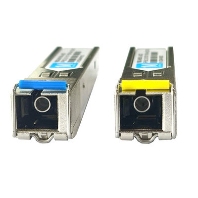 Tipo di fibra SMF 155M BIDI 10km 1310nm/1550nm SC Connector DDM WDM Simplex Optical Module Transceiver SFP per reti FTTX