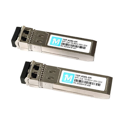 10G SFP Duplex 300m 850nm LC DDM MMF Multimode VCSEL Optical Transceiver Module per rete stabile e sicura in MMF