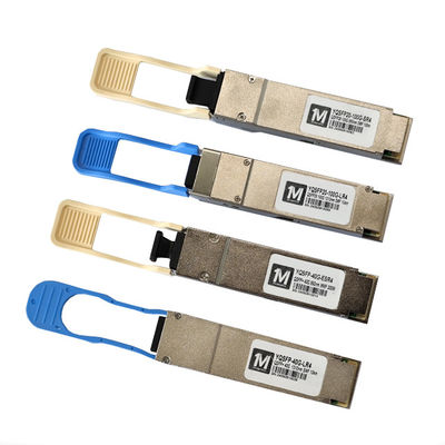 40G QSFP 850nm 100m SR4 MPO Modulo ottico QSFP-40G-SR4 DDM Trasmettitore QSFP compatibile con distanza di trasmissione di 100m