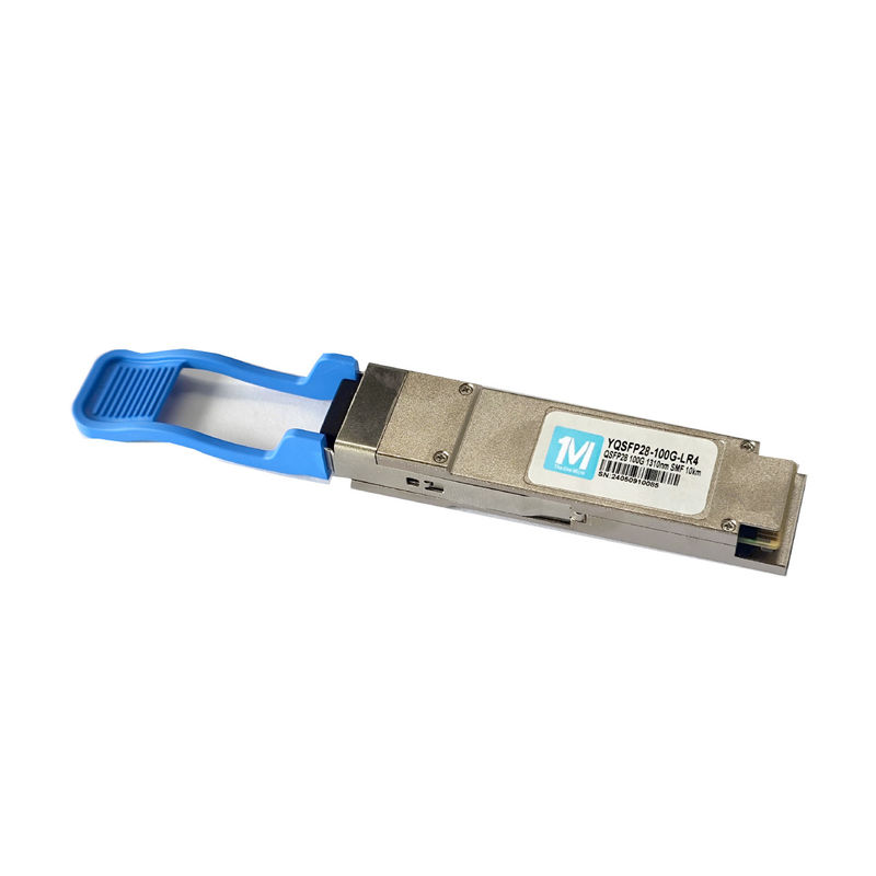 QSFP28-100G-LR4 DDM Modulo ottico compatibile a 1310 nm per la trasmissione di dati a velocità superiore a 10 km