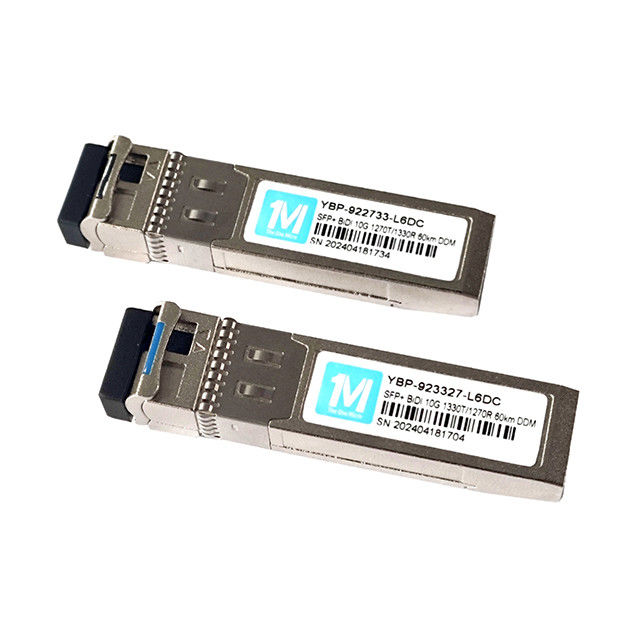 1.25G Data Rate Trasmettitori a fibra ottica SFP 155M BIDI 60km 1310nm/1550nmn LC Connector Modulo ottico DDM WDM Simplex