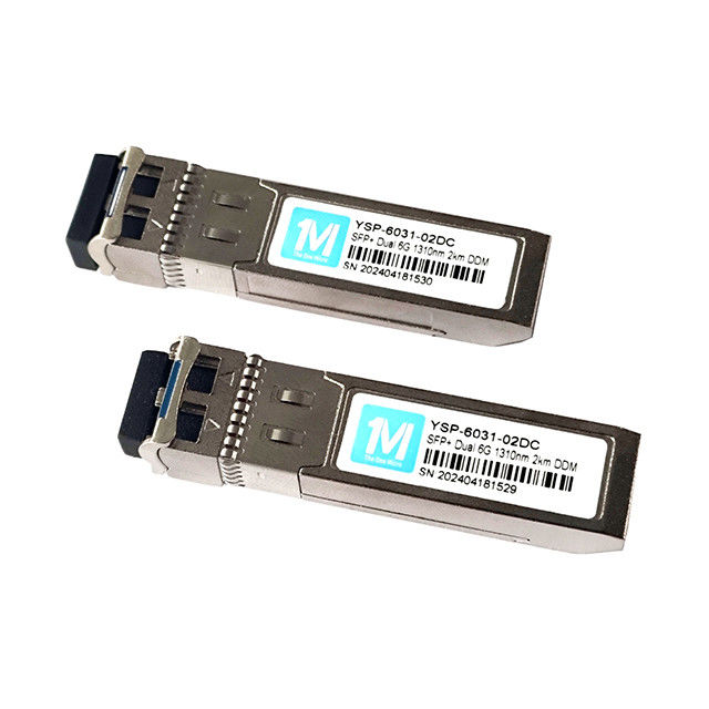 1310nm LC DDM SMF Modulo ottico 6GB Modulo SFP monomodo SFP 6G 2km per applicazioni e soluzioni FTTX veloci