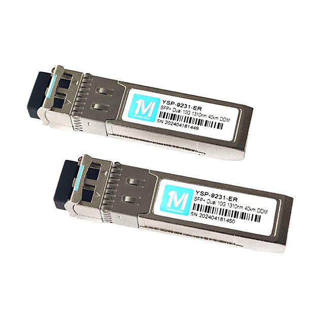 10G SFP Duplex LC DDM SMF 10GB Modulo ottico Modulo SFP monomodo Data rate 10Gbps Tempo 3 anni LC 1310nm Duplex 40km